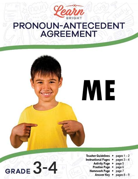 Pronoun Antecedent Agreement Free Pdf Download Learn Bright