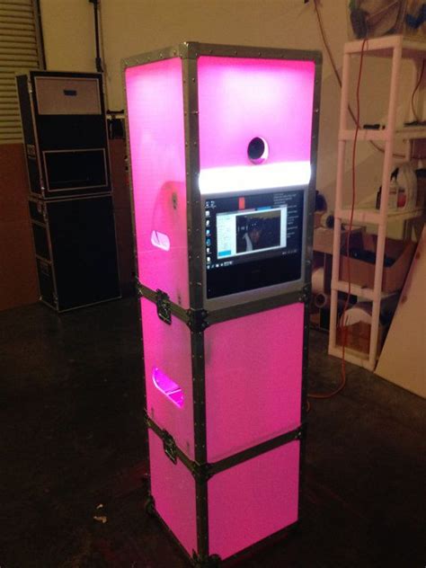 Led Portable Photo Booth Shell Or Enclosure For Your Rental Business