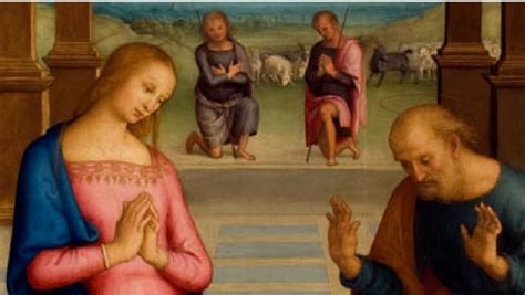 Al Museo Diocesano L Adorazione Dei Pastori Del Perugino