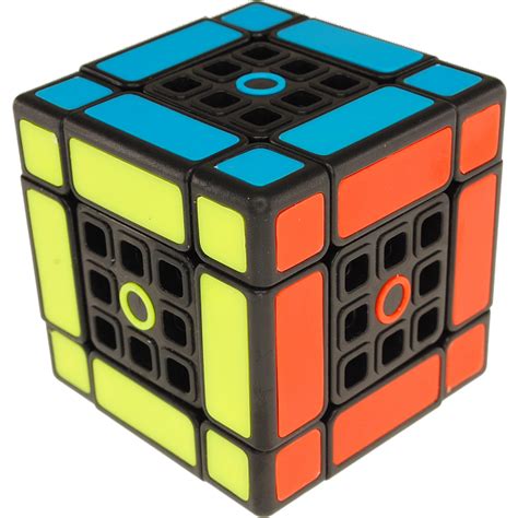 Limcube Dual 3x3x3 Cube Version 32 Black Body Rubiks Cube