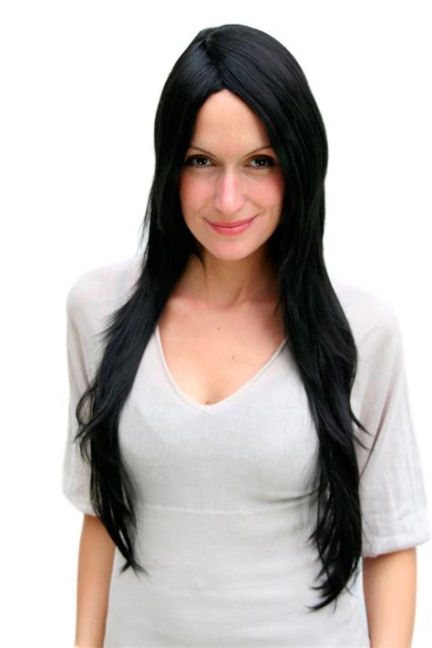 Pocahontas Quality Lady Wig Black Native Indian Beauty Straight Very Long 3110 Colour 1b