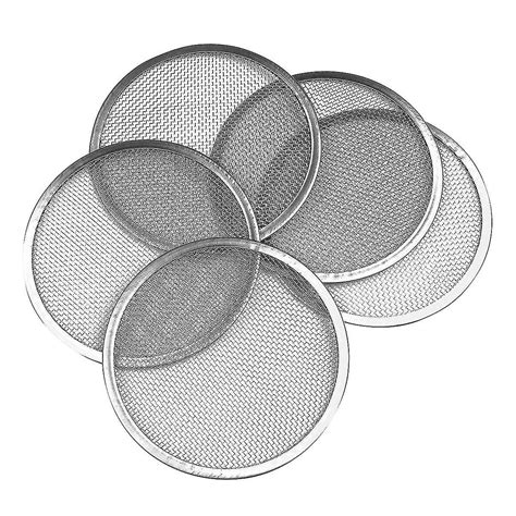 5 Pack Stainless Steel Sprouting Lids 86mm Sprouting Jar Strainer Lid