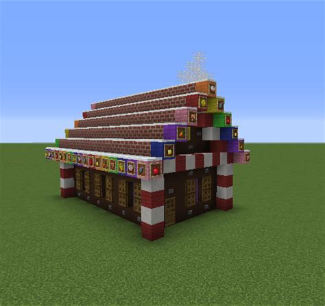 Minecraft building blueprints layer by layer. Gingerbread House - Blueprints for MineCraft Houses ...