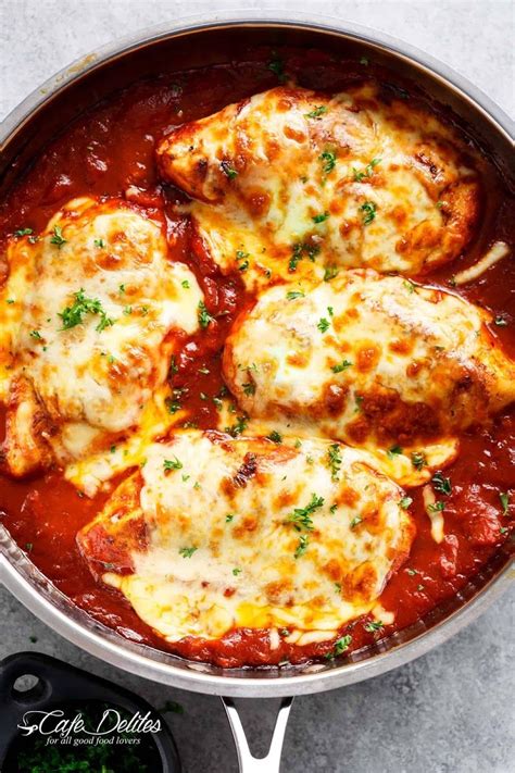 It's a low carb version of chicken parm, but i promise you won't miss the breaded version in this super easy and delicious recipe. Easy Mozzarella Chicken (Low Carb Chicken Parma) Recipe ...