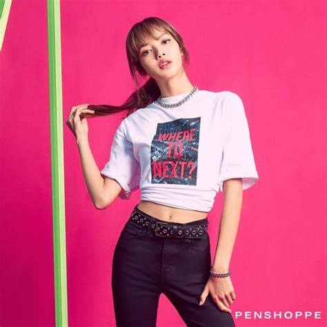 Lisa Blackpink As Brand Ambassador Of Penshoppe