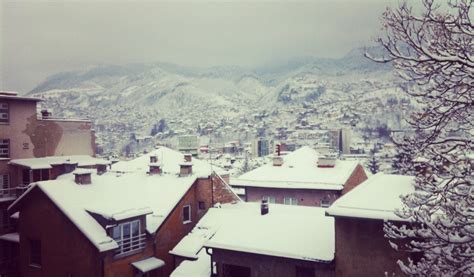 Bespoke British Baking in Bosnia: Winter arrives in Sarajevo