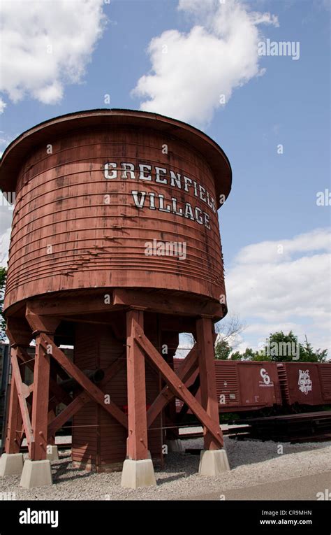Michigan Wyandotte Greenfield Village Water Tower Home To Nearly 100