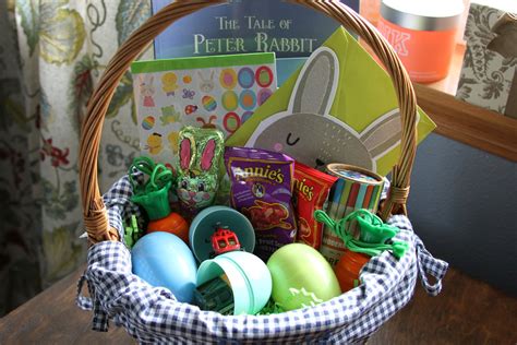 Life Alaskan Style Basket Full Of Goodies Toddler Easter Basket Ideas