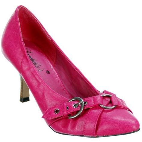 Fuchsia Pink Shoes Pink Shoes Heels Mid Heels Pumps