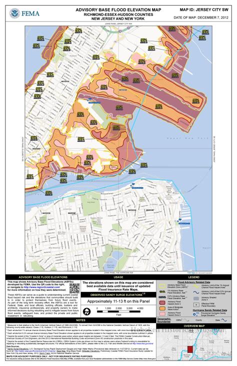 Preliminary Maps Showing Storm Surge In Hudson County Flood Maps Fema