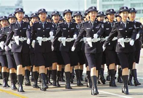 Chinese Womens Police Uniform Police Women Military Women Police