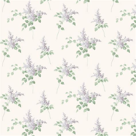Lilacs By Boråstapeter Ivory Wallpaper Wallpaper Direct Lilac