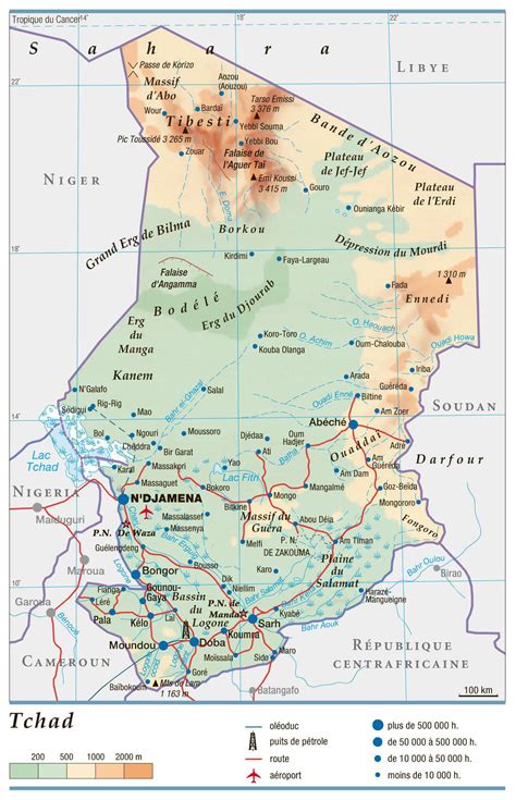 Espacoluzdiamantina 27 Impressionnant Carte Tchad Afrique