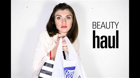 beauty haul the very french girl youtube