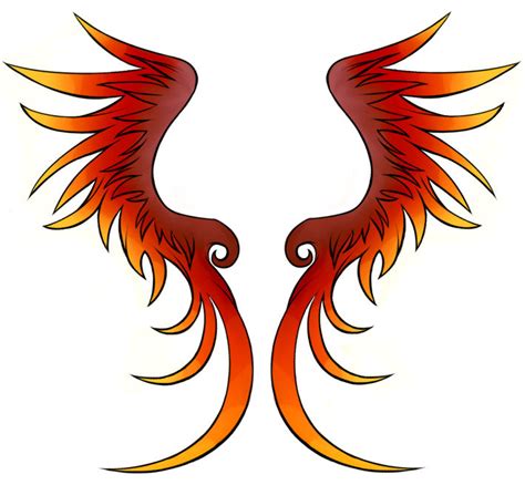 Tattoo Design Phoenix Wings By Restenpeace On Deviantart