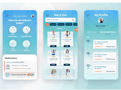 All In One Healthcare App By Shruthi G On Dribbble