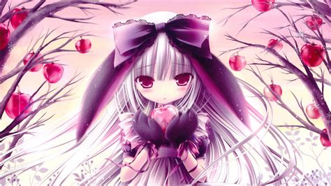 Anime Girl Anime Heart Pink Digital Art Artist Artwork Hd 4k Hd