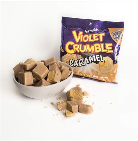 New And Exclusive To Pandc Australias Violet Crumble Launches 100g