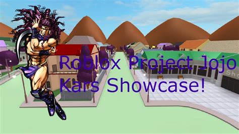 Roblox Project Jojo Kars Showcase Youtube