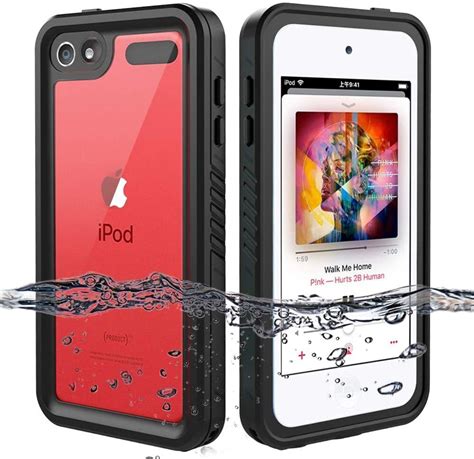 For Apple Ipod Touch 7 Waterproof Case Full Screen Protector Shockproof