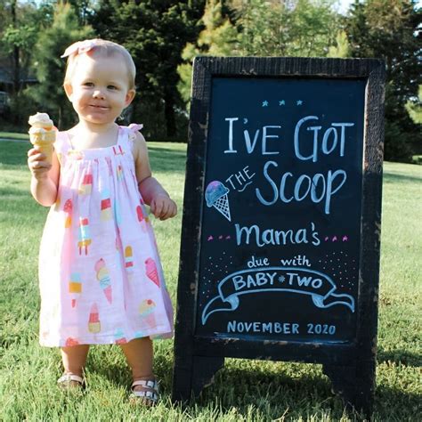 2nd Baby Announcement In 2020 Creative Baby Announcements Baby 2