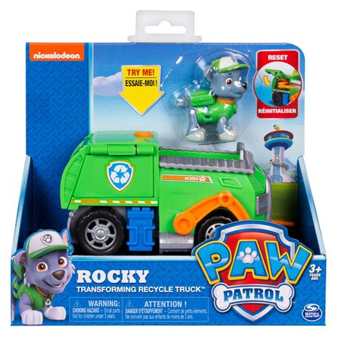 Rockys Transforming Recycle Truck Paw Patrol