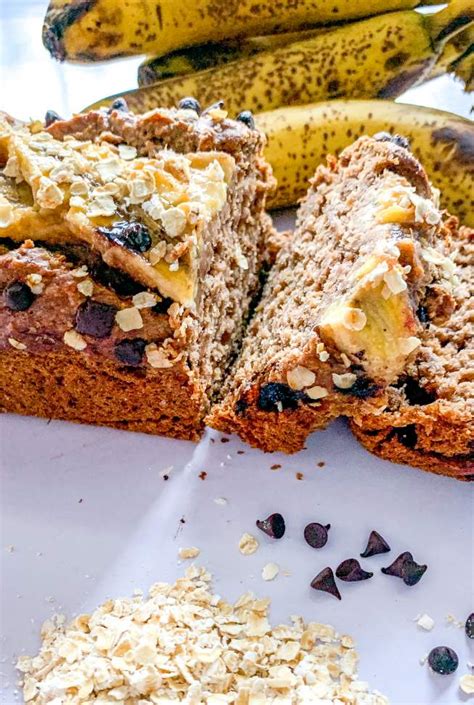 Healthy Oats Chocolate Banana Bread - Recipe Magik