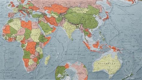 Classic World Wall Map Wall Maps Map Art Prints