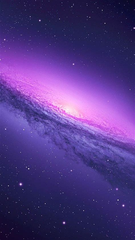 Purple Galaxy Iphone 6 Wallpaper Wallpaperterest Galaxy Phone
