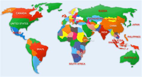 Negara dengan jumlah penduduk paling banyak di dunia adalah china atau tiongkok. Daftar Negara di Dunia | Everyone Happy :)