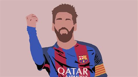 Messi Cartoon Wallpapers Wallpaper Cave