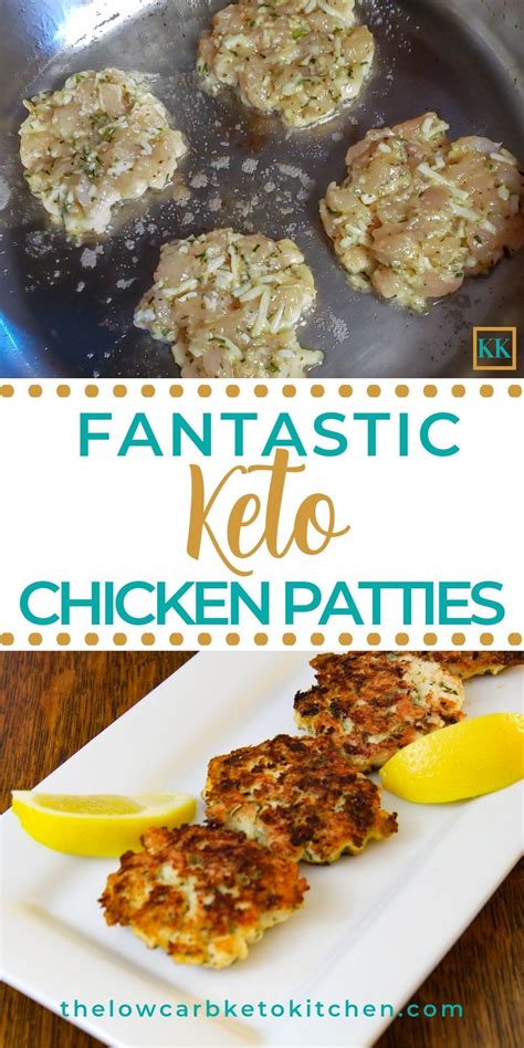 These Fantastic Easy Cheesy Chicken Patties Are Great For A Weeknight