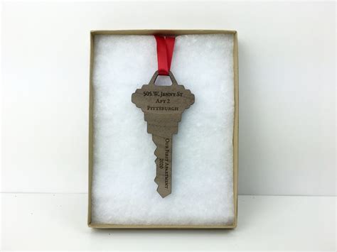 Our First Apartment Or Home Key Ornament