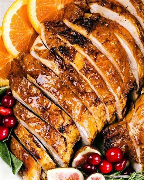 Roasted Turkey Breast With Brown Sugar Orange Glaze Artofit