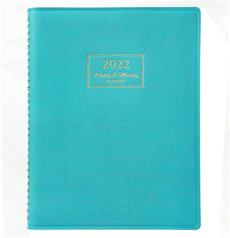 Buy 2022 Planner Planner 2022 Weekly And Monthly With Leather Cover 8 X 10 Calendar Planner