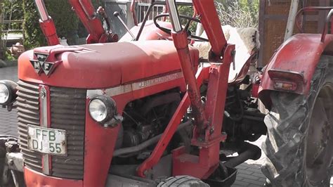 Massey Ferguson Mf 30 Traktor Youtube
