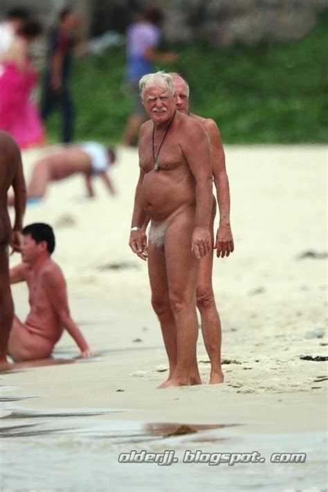 Love Old Man Naked Swimming Old Men On Beach