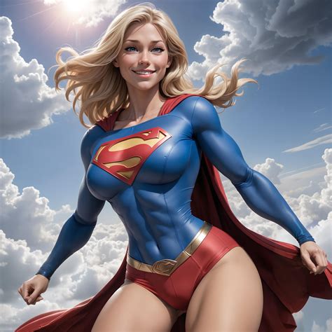 Supergirl Lives In The Clouds 02 By Comingfromouterspace On Deviantart