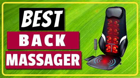 5 Best Back Massager 2020 Reviews Youtube