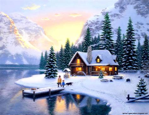 Winter Cabin Desktop Backgrounds Please Contact Us If You Want To