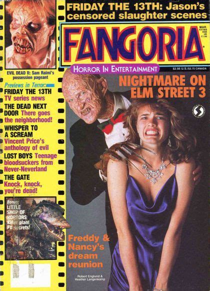 Fangoria Magazine Issue 62 Classic Horror Movies All Horror Movies