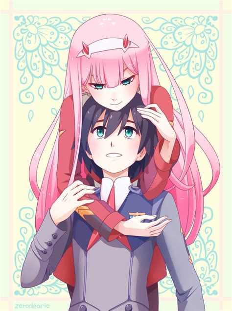 Cute Hiro And Zero Two Rdarlinginthefranxx