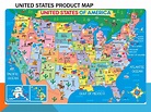 Mappa di Stati Uniti - Stati Uniti mappa grande (America del Nord ...