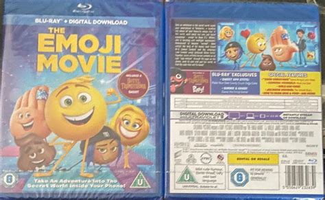 Emoji Blu Ray Digital Download Movie Brand New And Factory Sealed In Newcastle Tyne And