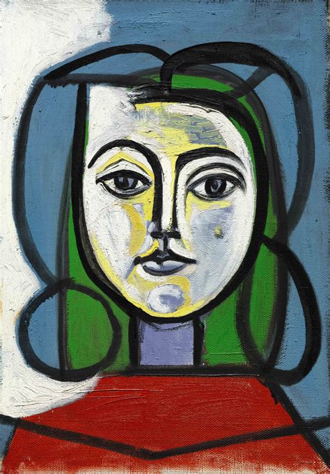 Pablo Picasso Tête De Femme Portrait De Francoise Modern Art