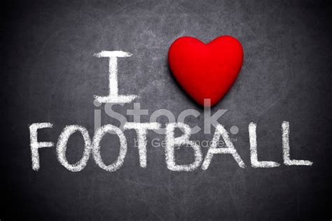 I Love Football Stock Photo Royalty Free Freeimages