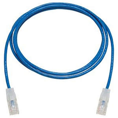 Cat 6 Slim Patch Cable 5 Ft Blue Allen Tel Products Inc