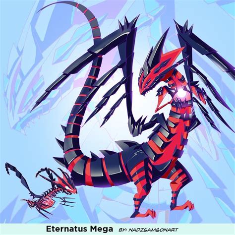 Eternatus Mega By Rsam Pokemon Pictures Mega Evolution Pokemon