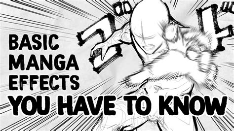 3 Manga Comic Effects EVERYONE Needs To Know Tutorial DrawlikeaSir
