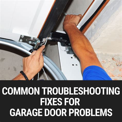 Common Troubleshooting Fixes For Garage Door Problems Garage Door Nation